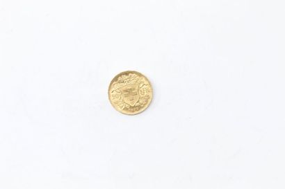 null 20 franc gold coin Vreneli (1930 B).

APC to SUP.

Weight: 6.45 g.