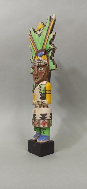 null Kachina CHALAKO MANA HOPI (Arizona USA)

Circa 1960/70 

Hauteur: 36cm 