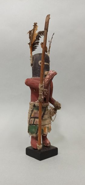 null Kachina SIPIKNE (Zuni warrior kachina) HOPI (Arizona USA)

Articulated arms,...