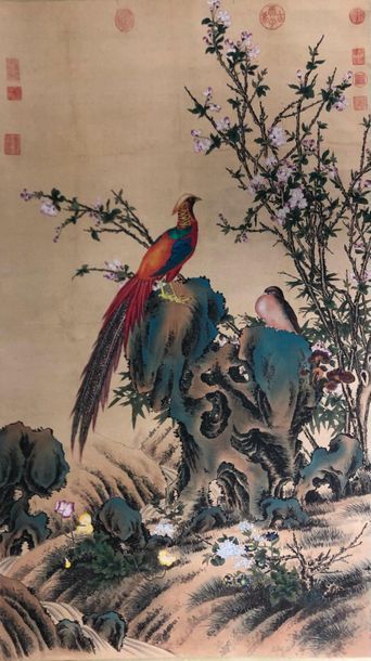 CHINA - Modern

Ink and colours on silk,...