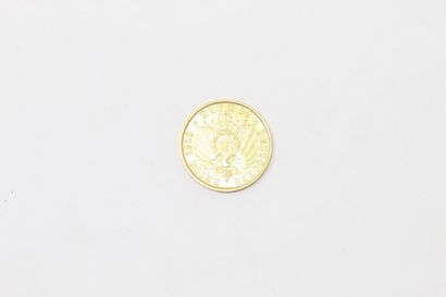 Gold coin of 20 Mark- Wilhelm II (1910 A).

APC...