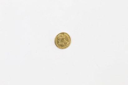 null Gold coin ½ escudo Charles III 3rd model. (1786 MDV)

TB to APC. 

Weight: 1.73...