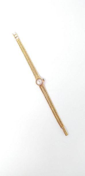 ZENITH ZENITH

Montre bracelet de dame en or jaune 18k (750), cadran rond à index...