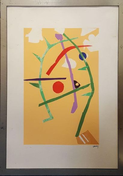 null LANDSKOY André (1902-1976)

Compositions 

Lithographies, l'une signée en bas...