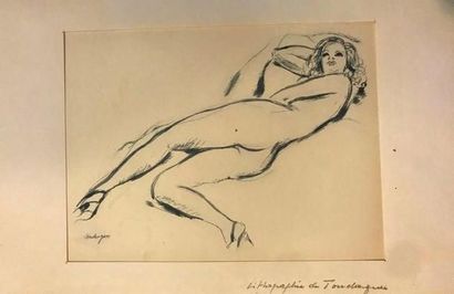 null TOUCHAGUES Louis (1893-1974)

Femme allongée

lithographie signée en bas à gauche.

légères...