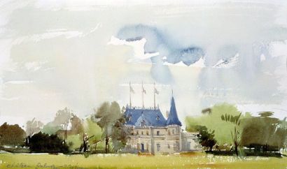 null PREKAS Paris (1926-1999)

Chateau Palmer, 6-10-1977

Aquarelle signée, située...