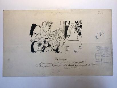 null CHAS-LABORDE (1886-1941)

Le nuage

dessin humoristique pour Paris soir 

Encre...