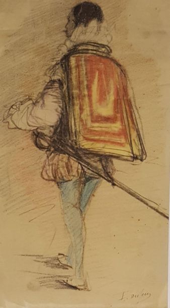 null DUFEU Edouard- Jacques (1836-1900)

Ensemble de 2 dessins:



Soldat,

crayons...