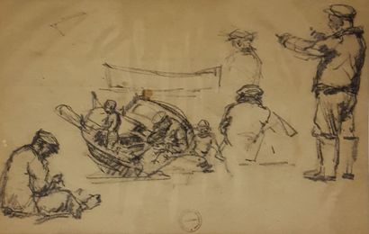 null GARIN Paul (1898-1963)

Ensemble de 2 dessins:



scène de port

fusain sur...