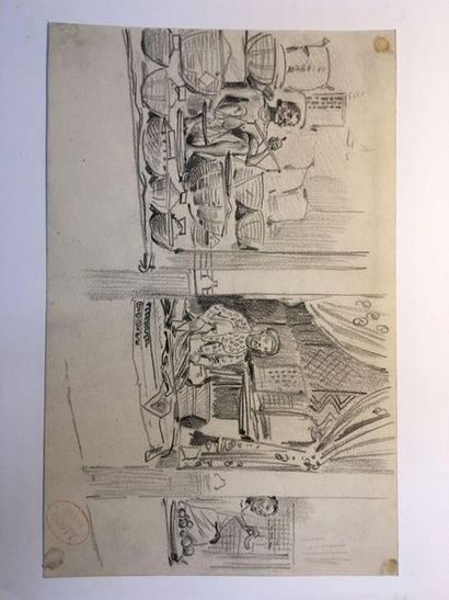 null GROS Lucien-Alphonse, 1845-1913

Deux feuilles de Soldats fantassins

Crayon,...