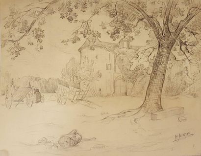 null Lot 6 dessins: 



PIERRE DESBOIS (1873-1939)

Bateaux,

crayon sur papier,...