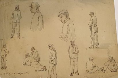 null OSMOND Robert (1826-1908) 

12 personnages

dessin à l'encre et aquarelle

Inscription...