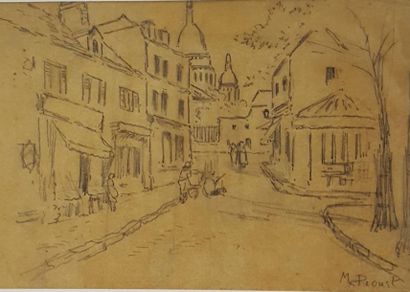 null PROUST Maurice (1867-1944)



Vue du Sacré-Coeur,

crayon sur papier,

signé...