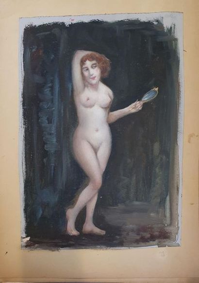 null SORLAIN Jean (1859-1942) [Paul Denarié says]

Studies, mostly female nudes 

a...