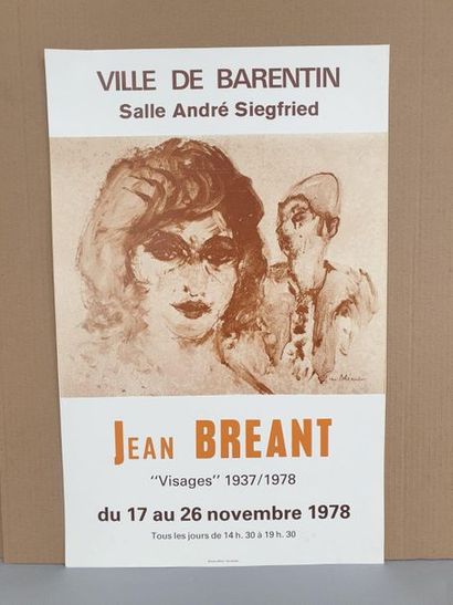 null BREANT Jean (1922-1984)

Lot d'affiches d'expositions ainsi que diverses estampes...