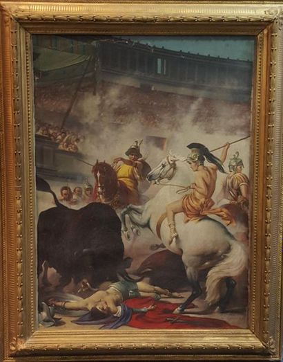 null SANDOR Wagner (1838-1919)

Les Jeux du cirque, copie d'après

huile sur toile...