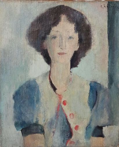 null HÉTREAU Rémy (1913-2001)

Portrait de Femme, 1938, 

peinture sur toile, 

signée...