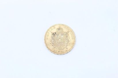 null Pièce en or de 50 francs Napoléon III Tête Laurée (1865 A) 

TB - Rare, l'un...