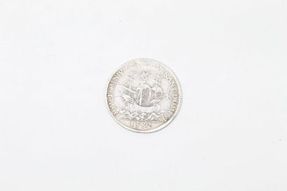 null Silver token, échevinage de Nantes 1582 - Bonaventure Compludo 



Obverse:...