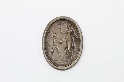 null Guillaume DUPRE

Double-sided bronze medal: 

Av : Louis XIII, child 

Rv :...