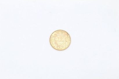 null Pièce en or de 10 francs Cérès (1899 A)

TTB. 

Poids : 3.20 g.