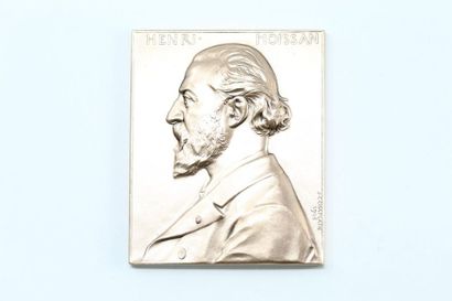 null Monnaie de Paris - Henri MOISSAN

Médaille rectangulaire en bronze. 

Avers...