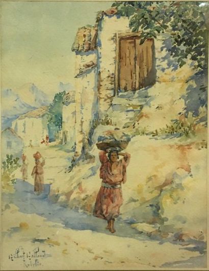 null GALLAND Gilbert, 1870-1956

Les porteuses en Kabylie

aquarelle, signée et située...
