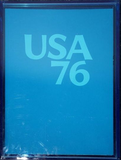 null BUTOR Michel, MONORY Jacques,

Bicentennial Kit USA 76,

Sculpture book, blue...