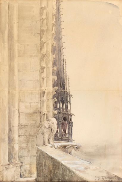 JOUAS Charles, 1866-1942,

Gargouilles, Notre-Dame...