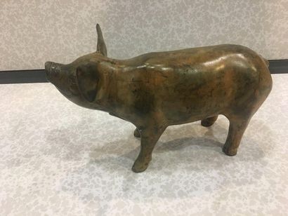 CHENET Pierre, XXIe siècle

Cochon

bronze...