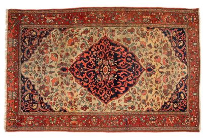 null Fin tapis Sarouk (PERSE), fin du XIXe siècle

caractéristiques techniques: Velours...