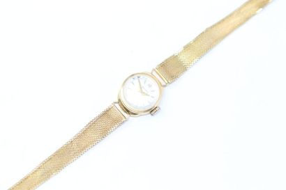 ZENITH ZENITH

Montre bracelet de dame, boîtier rond en or jaune 18k (750), cadran...