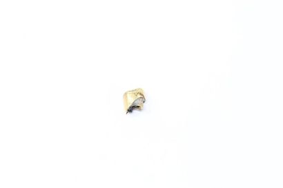 null A gold tooth. 

Gross weight: 2.29 g. 