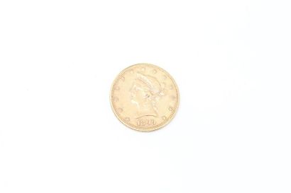null Pièce en or de 10 dollars Liberty (1899).

TB à TTB.

Poids : 16.71 g.