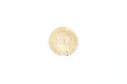 null FIRST EMPIRE (1804-1814)

40 Francs gold coin (1806 U).

Type: reverse REPUBLIC

TB...