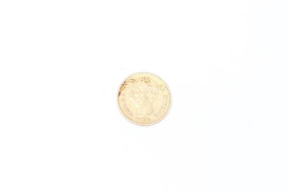 null Pièce en or de 20 lires Umberto 1er (1882 R)

Poids : 6.45 g

TB 