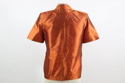 Yves Saint LAURENT YVES SAINT LAURENT Change

Iridescent orange blouse with Saharan...