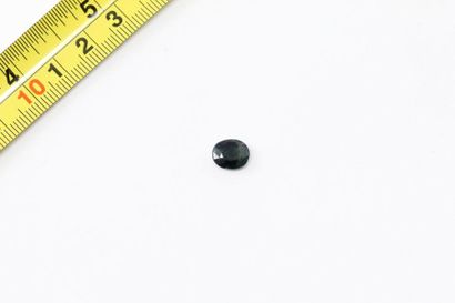 null Faceted oval sapphire. 

Probably Madagascar. 

Weight: approx. 2.55 cts. 
...