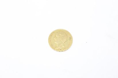 null Gold coin 20 francs Bonaparte AN 12

Obverse: bare head of Napoleon Bonaparte...
