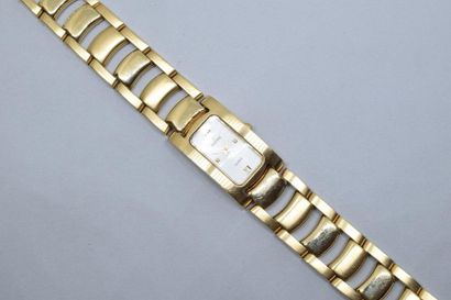 FESTINA FESTINA

Ladies' bracelet watch in gilded steel, rectangular dial with Roman...