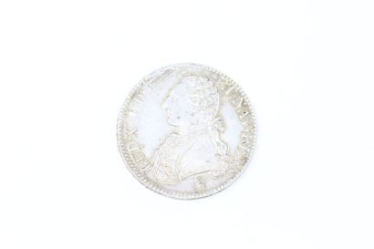 null Silver shield with olive branches - Louis XVI (1789 A)

AB to B. 

Weight: 29.42...