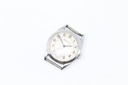 JAEGER LECOULTRE JAEGER LECOULTRE

N°83846

Steel watch case, dial with Arabic numerals...