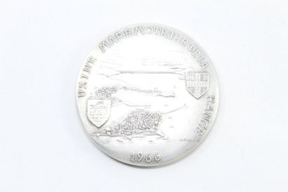 null Silver bronze medal of ap. Flourat

Obverse: Usine MAREMOTRICE DE LA RANCE 1966,...