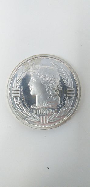 null Jeton d'un écu Europa en cupronickel monnaie de Paris (1992)