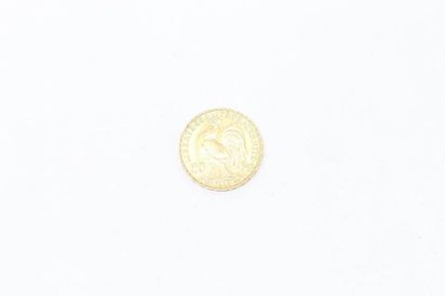 null Gold coin of 20 Francs au Coq (1906)

TB to APC

Weight: 6.45 g
