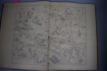 null Atlas municipal des vingt arrondissements de la ville de Paris, dressé sous...