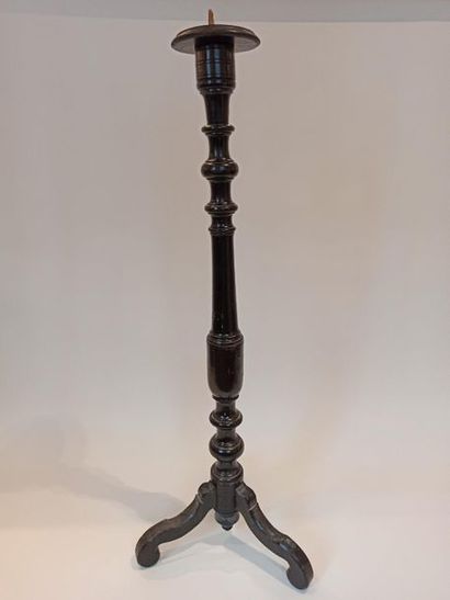 null Blackened Napoleon III wooden base, for use as a skylight. 



Ht.: 149 cm -...