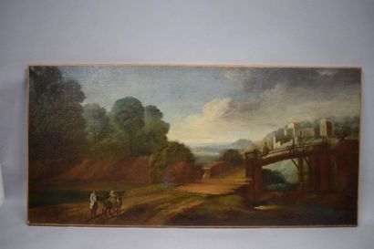 18th century FRENCH SCHOOL



Country landscape...