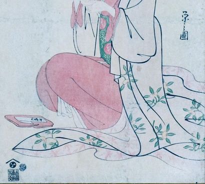 null JAPON, Epoque MEIJI (1868 - 1912)

ChobunsaiEishi (1756-1829):Obantate-e de...