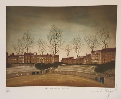 null RIGAL Jacques Jean Joachim (1926-1997)

The arenas of Lutetia

Aquatint signed...